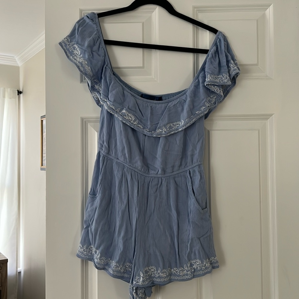 Off the shoulder romper